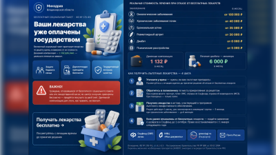 Памятка для граждан о возможности получения льготных лекарственных препаратов
